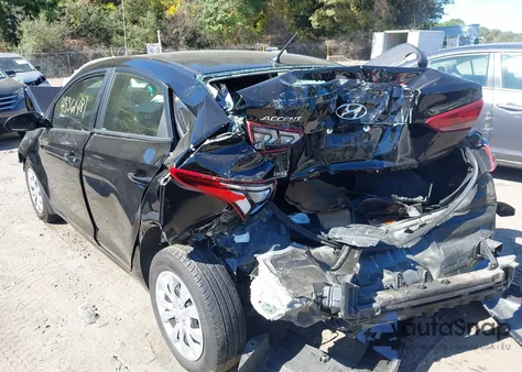 2021 Hyundai Accent Se из США, поврежденный, VIN 3KPC24A6XME153211